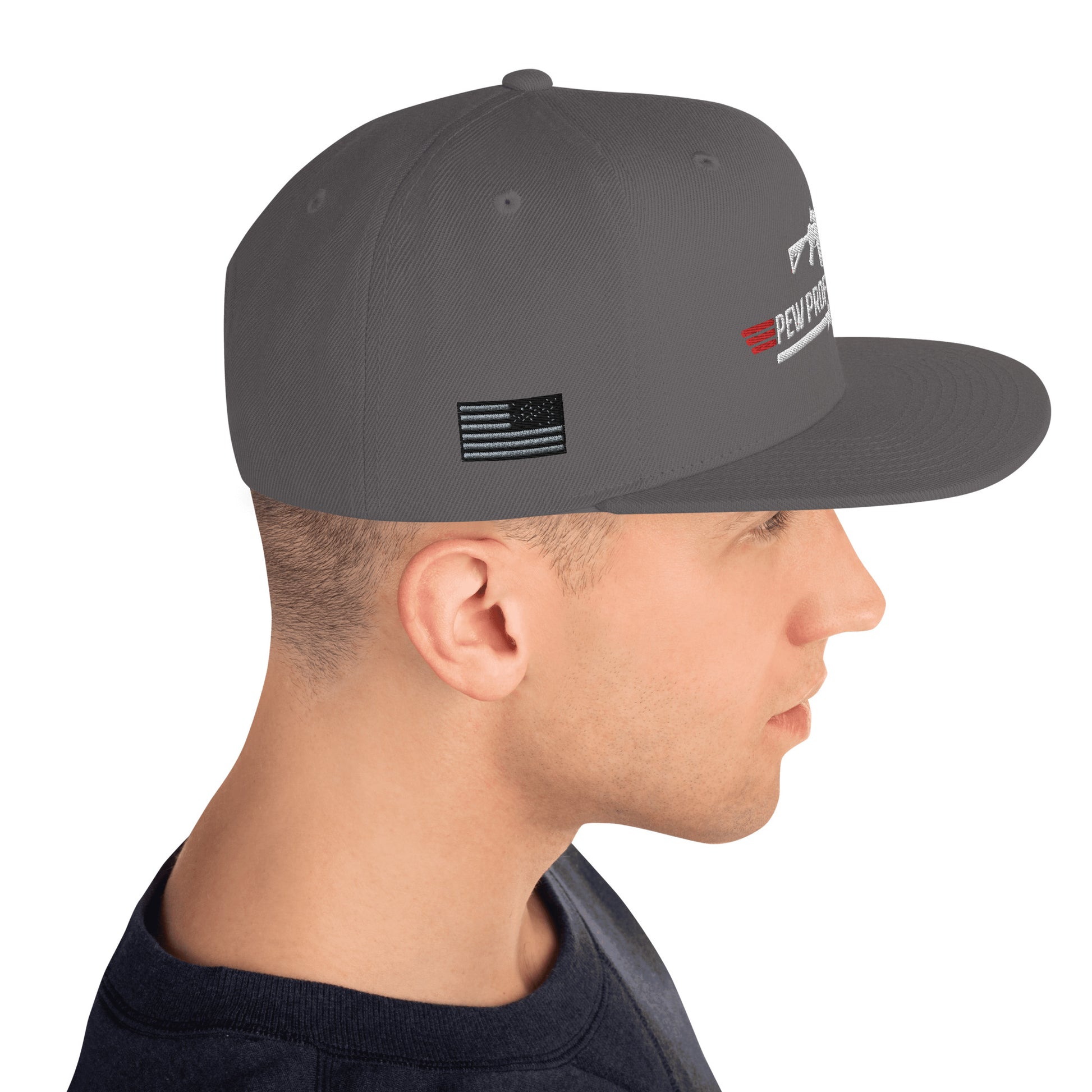 Pew Professional Snapback - GunSlingersCoffeeCo