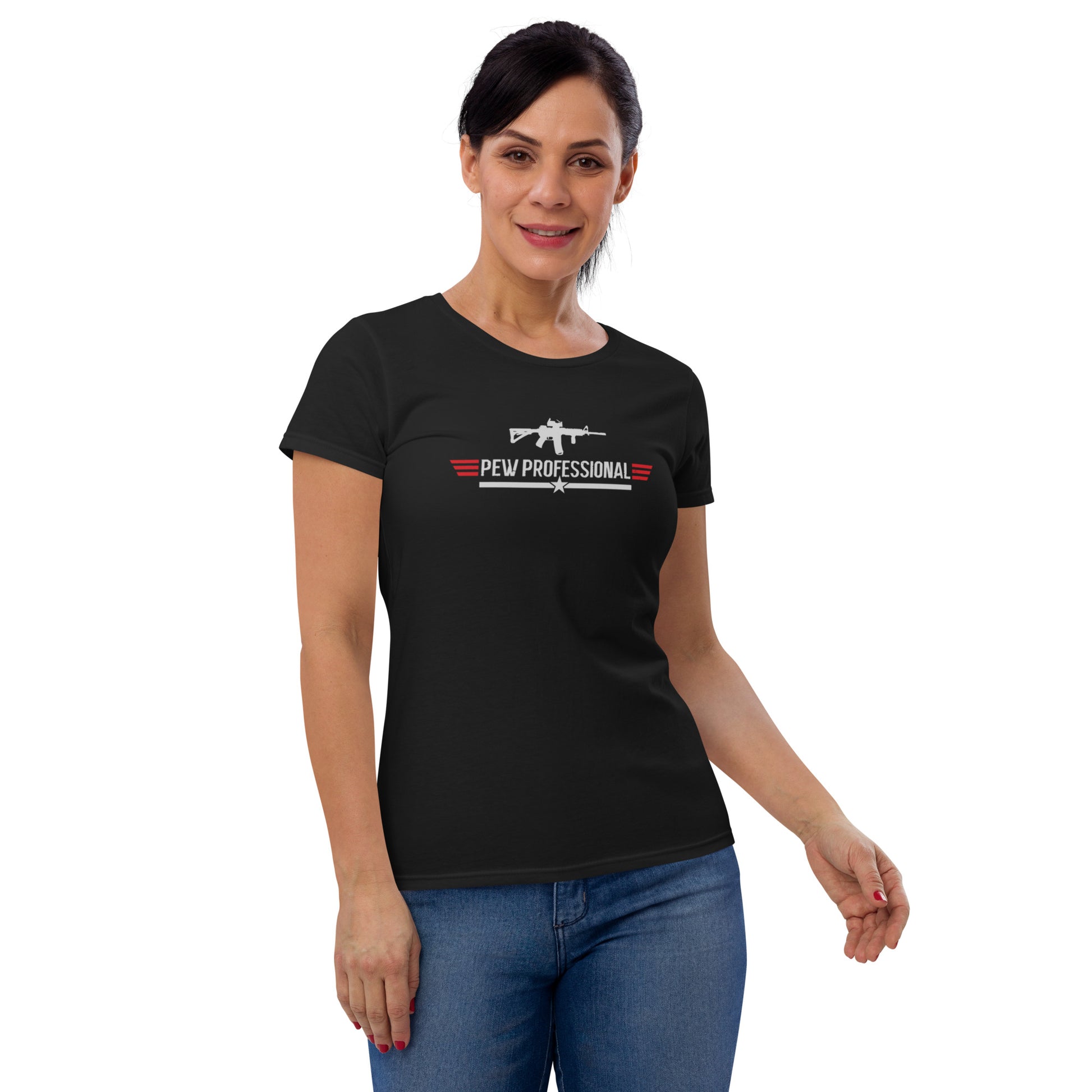 The Female Pew Pro T Shirt - GunSlingersCoffeeCo